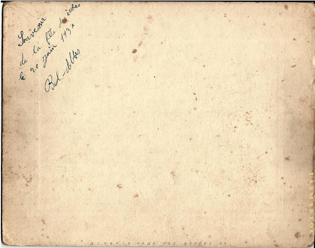 1934 06 20 SIDI BEL ABBES ECOLE SEVIGNE AV KLEBER FILLES 1934 N03 JOUR DE FETE.JPG